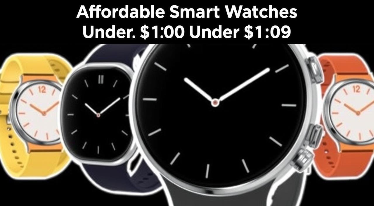 Affordable smartwatches under $100