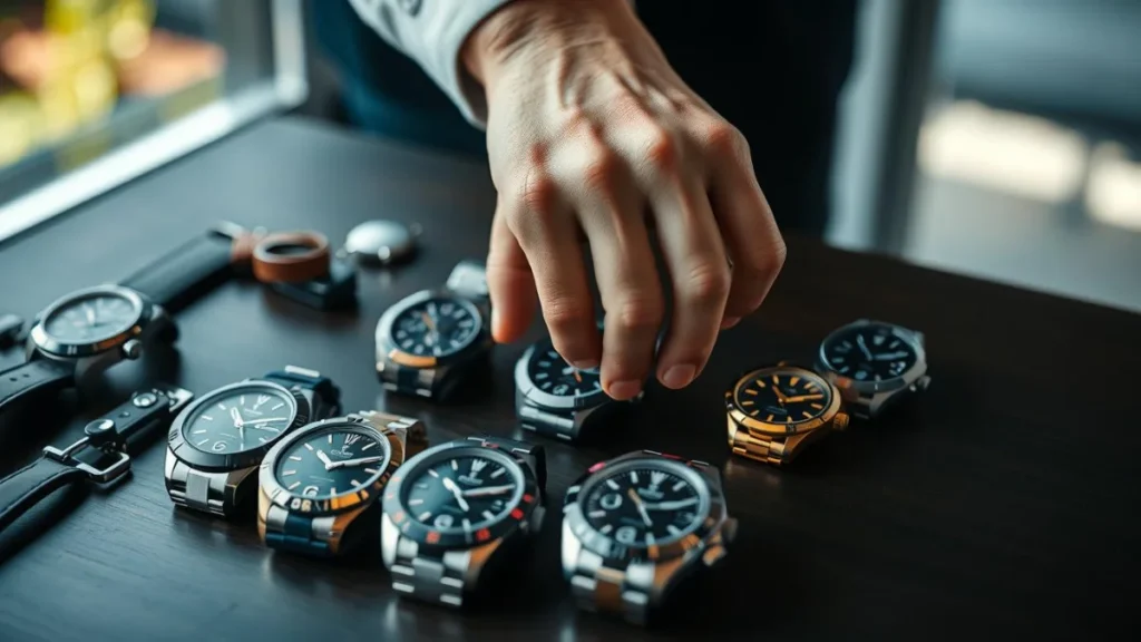 Luxury sports watches