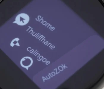 Garmin vívosmart 5 displays notifications for incoming calls, etc.