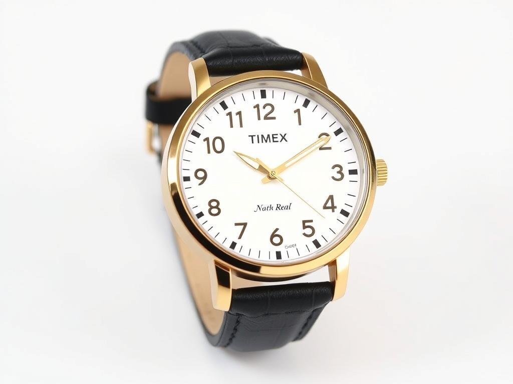 Timex Women's Easy Reader Watch with leather band